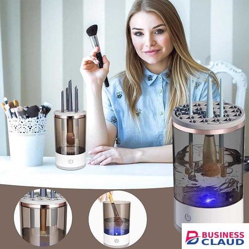 Electric Makeup Brush Cleaner Machine, USB Make up Brush Cleaner, Portable Electric Makeup Brush Cleaner, Makeup Brush Cleaner Machine for All Size Makeup Brush