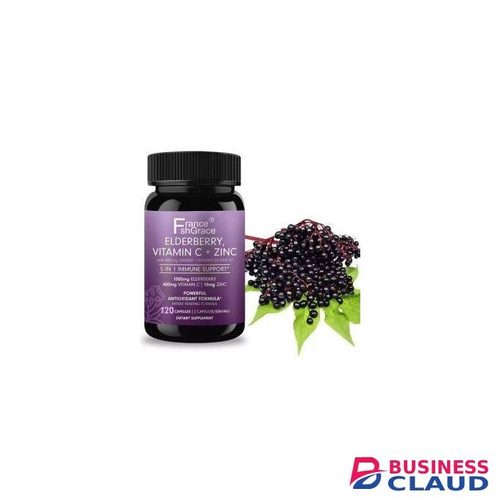 France FishGrace Elderberry, Vitamin C + Zinc dietary supplement