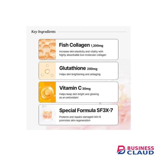 Bb Laboratories Intense Glutathione Collagen W 2g* 30 Sticks