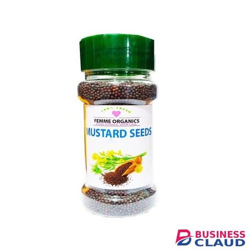 Femme Organics Black Mustard Seeds 100g