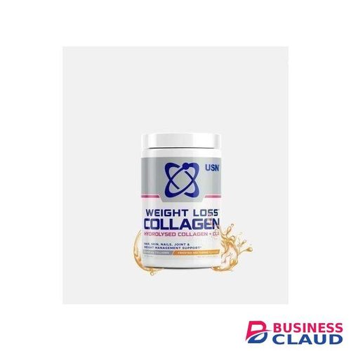 USN Weight Loss Collagen Flavored Supplement for Fat Loss, Skin Health, Joint Support, and Muscle Maintenance, High-Quality Hydrolyzed Collagen for Women & Men, Boosts Metabolism, Recovery, and Overall Wellness