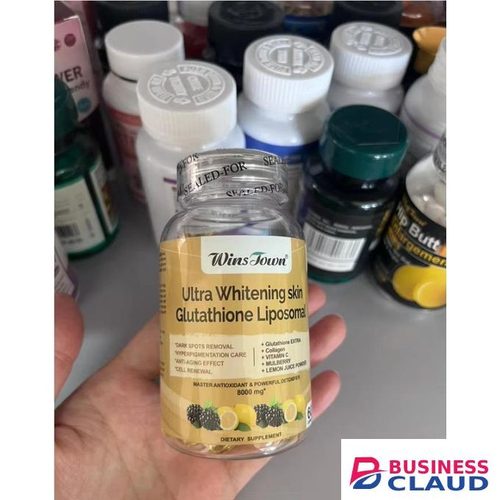 Organic Ultra Whing Skin Glutathione Liposomal 8000 mg Master Antioxidant and Powerful Detoxifier for Cellular Renewal and Radiant Skin