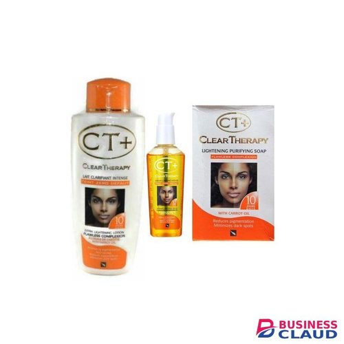 Ct+ Clear Therapy Lightening Set For Flawless Complexion