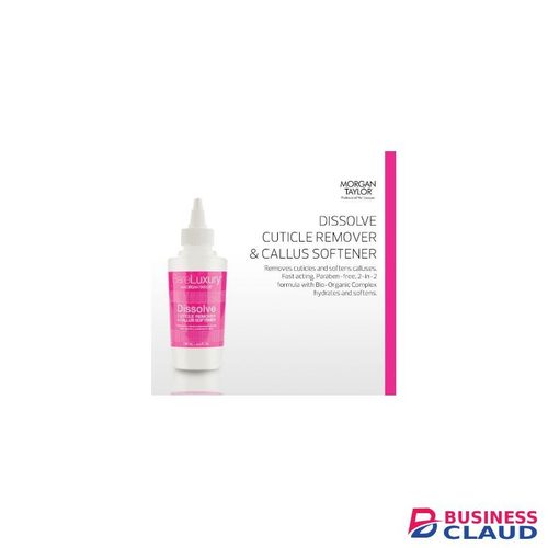 MORGAN TAYLOR BARELUXURY DISSOLVE CUTICLE REMOVER & CALLUS SOFTENER, 4.4 OZ