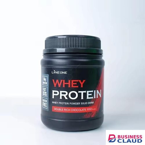 Line One 100% Whey Protein Mass Gainer Double Chocolate 500g - Fast Muscle Growth - Post-Workout Powder Support Endurance & Sports Recovery Supplements Muscle Growth Powder Gym Solid Drink