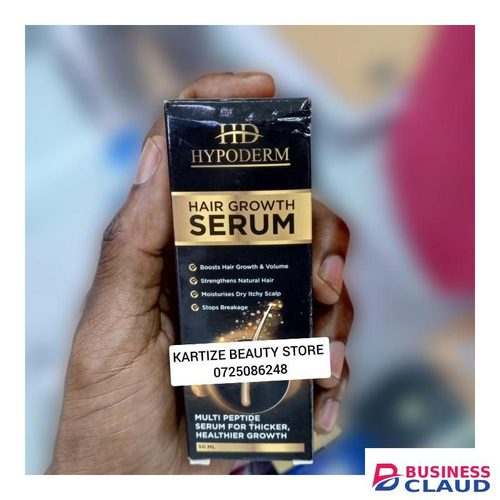 Beauty Hypoderm hair growth serum boosts hair growth & volume, strengthens natural hair, moisturizes dry itchy scalp & stops breakage 50ml