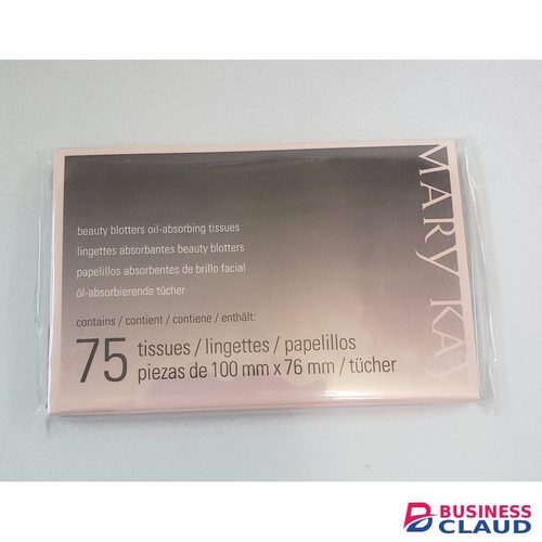 Mary Kay Beauty Blotters Oil-Absorbing Tissues pk. / 75 tissues
