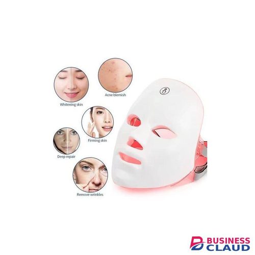 7-Color LED Light Therapy Facial Mask â€“ Wireless Skin Rejuvenation & Anti-Acne Beauty Machine