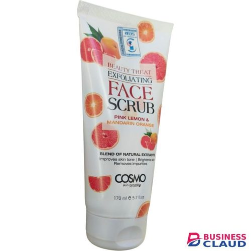 Cosmo Beauty Treat Pink Lemon & Mandarin Orange Face Scrub jm
