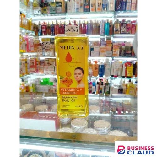 Medix 5.5 Vitamin C+ turmeric brightening and firm body oil