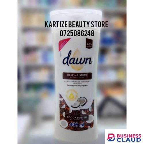 Dawn Deep Moisture Body Lotion Cocoa Butter And Coconut Oil 400ml