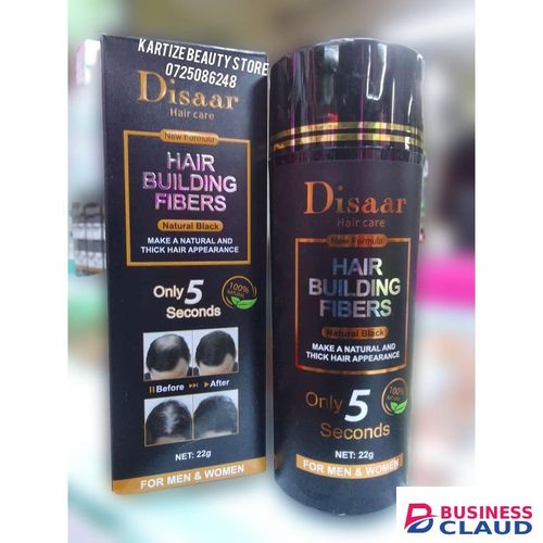 Disaar Hair Building Fibres Natural Black Make A Natural And Thick Hair Appearance