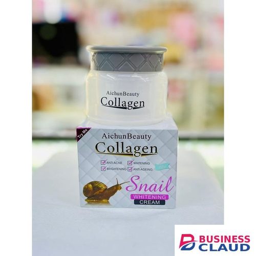 Aichun Beauty Collagen Whing Snail Cream - Anti-Acne, Whing, Brightening, Anti-Aging