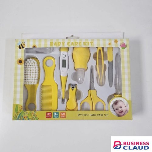 Baby Care Kit 10-in-1 – Newborn Grooming Set with Thermometer & Nasal Aspirator