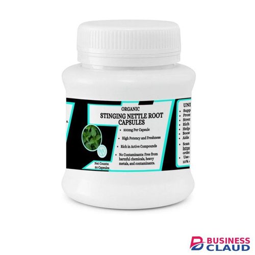 Stinging Nettle Root Capsules - Supports prostate health,Promotes hormonal balance - 50 Capsules