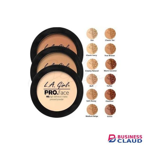 Pro Face Matte Pressed Powder High-Definition Oil Control Face Powder Makeup Setting Powder Flawless Finish