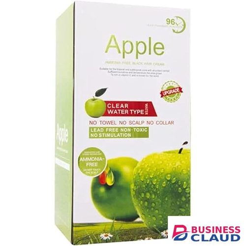 Original Source COSMETIC Apple Ammonia-Free Black Hair Cream, 100% Organic Black Hair Dye- Natural Black Hair Color cream