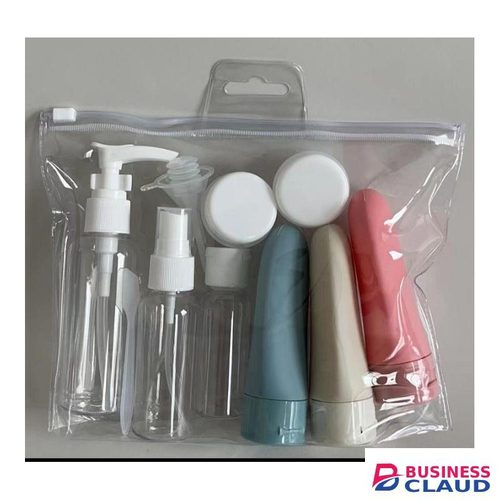 Travel Cosmetic Storage Set With Refillable Bottles Travel Essentials Toiletry Bottles
