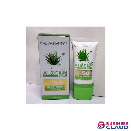 Kaliya Beauty Aloe Vera Sun Creen Cream SPF 50+ Sunscreen