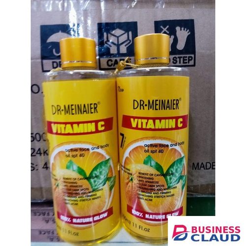 DR MEINAIER Vitamin c active face and body oil SPF 40 100% nature glow