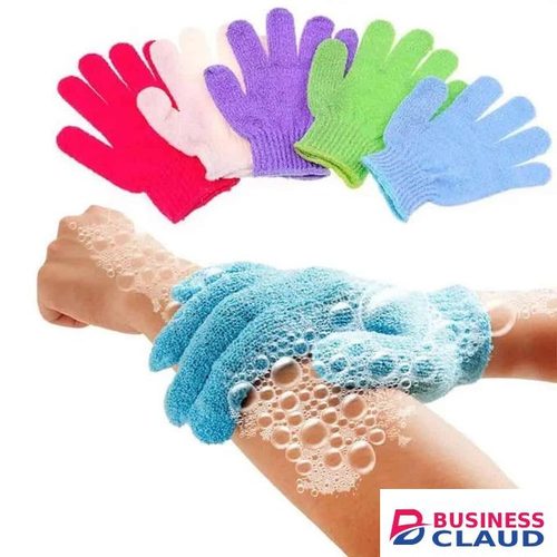 8Pcs Exfoliating Bath Gloves for Beauty Spa Massage Skin Shower Scrubber
