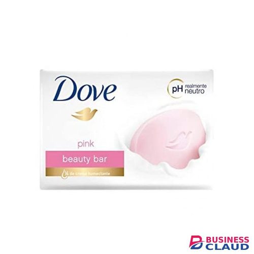 Dove Pink Beauty Bar Soap 135g (4.75oz) 1/4 Moisturizing Cream for Soft, Smooth Skin Delicate Floral Fragrance