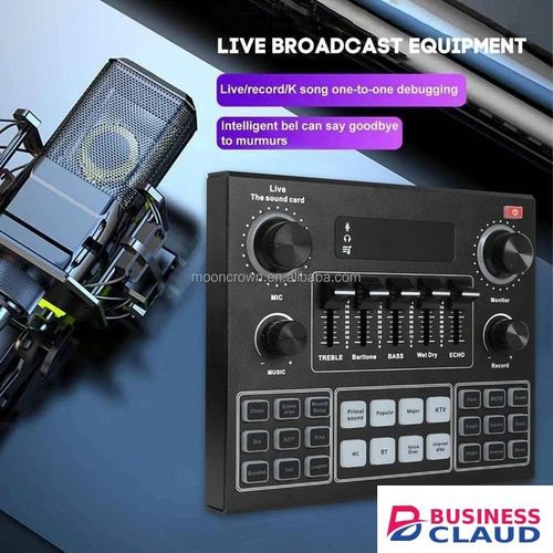 BM800 Recording Microphone Kit with V9 ce Changer for Content Creators