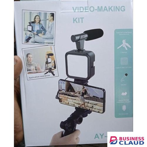 AY-49 Travel-Ready Video Kit: Studio-Quality Gear for Creators