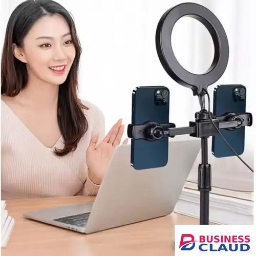 Professional USB Ring Light Kit – Perfect for Zoom Calls & Online Classes // Tripod Stand Ideal for TikTok Creators