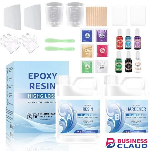 Epoxy resin & hardener kit 1kg