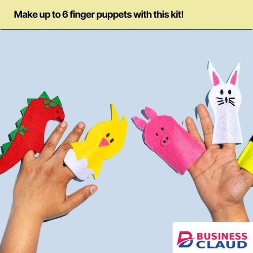 KITSTERS DIY Finger Puppet Kit By Kitsters