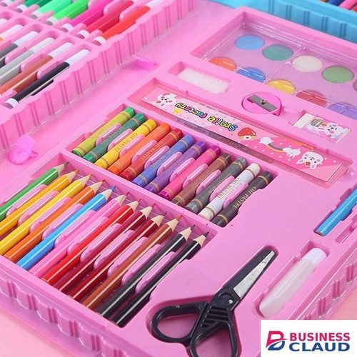 Kids 86 Pcs Art Set, Colouring & Painting Kit for Children