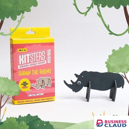 KITSTERS Kitster Minis Sudan the Rhino