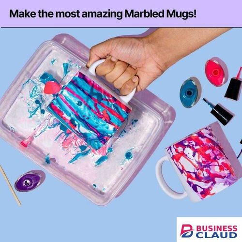 KITSTERS DIY Mug Marbling Kit