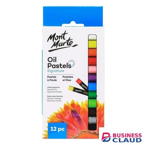 Mont Marte Oil Pastels Signature (12 Pieces)