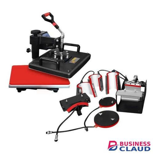 Advanced New Multifunctional Hat Mug Cup Plate Bottle T-Shirt All In One Heat Press Transfer Combo Sublimation Machine 8 In 1