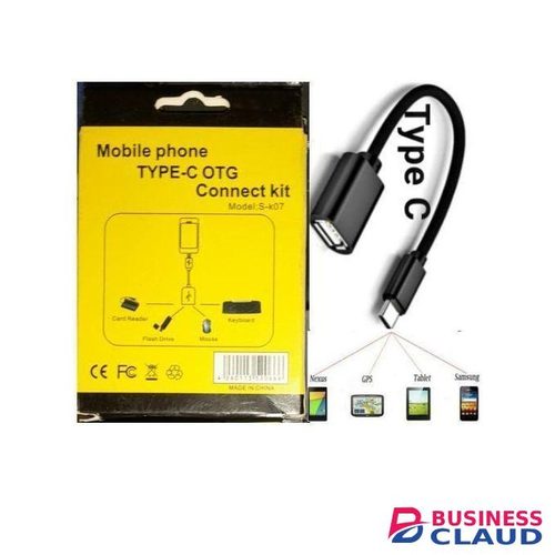 Otg Connect Kit Fast Speed USB Micro OTG Connect Cable Type C For HP, Toshiba, Sandisk, Advance High Speed USB Flash Drive Disk,& Smartphones