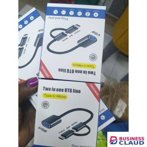 Othermax Otg Connect Kit Fast Speed USB Micro OTG Connect Cable Type C For HP, Toshiba, Sandisk, Advance High Speed USB Flash Drive Disk, & Smartphones