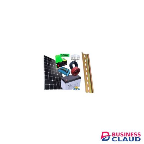 Solarmax Advanced Solar All Weather Solar Panel Fullkit 120W Solar Panel + 80AH Solar Battery + 300W Solar Power Inverter + 10 Amp Charge digital Controller + 5 Bulbs + 20M Cable