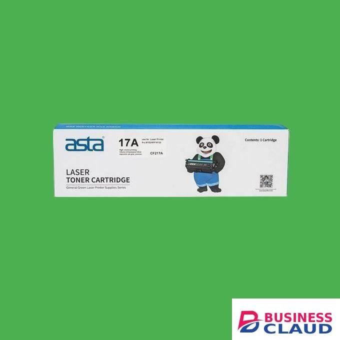 Asta 17A Toner Cartridge – High Yield Laser Printer Cartridge – Black
