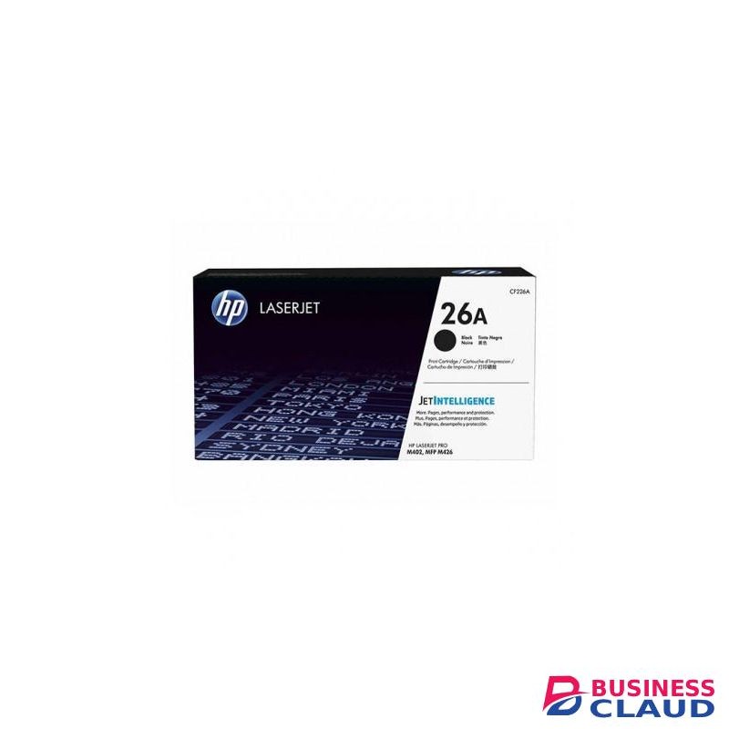 HP Toner 26A Black Original LaserJet Toner Cartridge (CF226A)