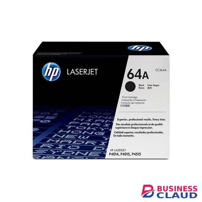 HP Toner 64A original Black LaserJet Toner Cartridge (CC364A)