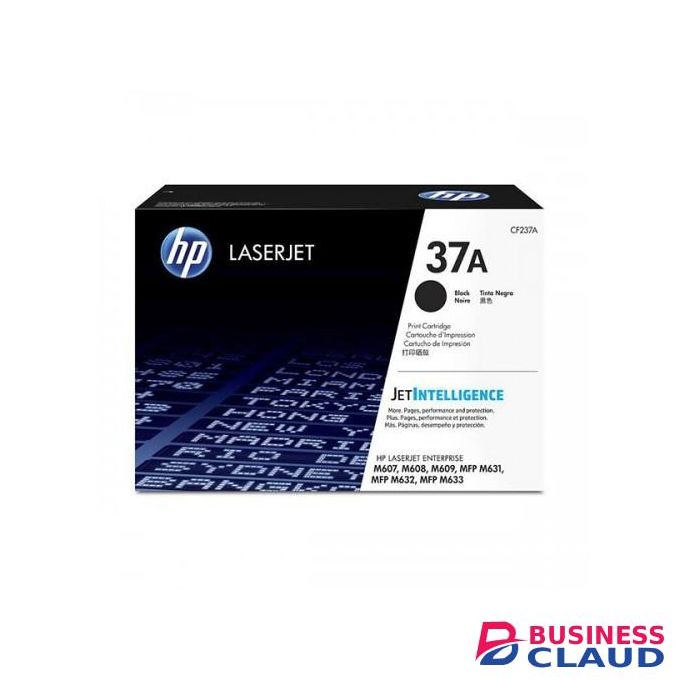 HP 37A Toner Cartridge - Black Printing Solution for Laser Printers