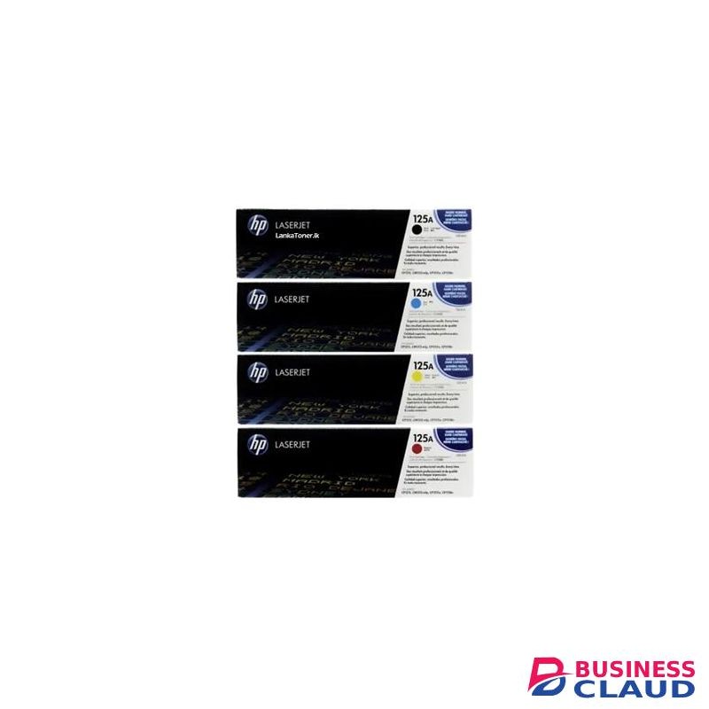 HP Toner 125A Original B Y C M LaserJet Toner Cartridge (CB