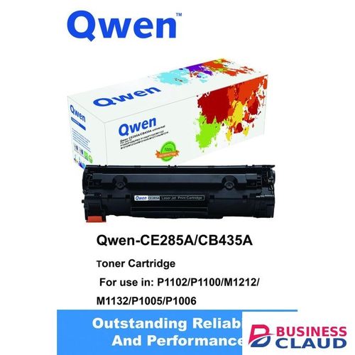 Qwen HP 85A 35A HP COMPATIBLE TONER LaserJet Toner Cartridge (CE285A ) -Black