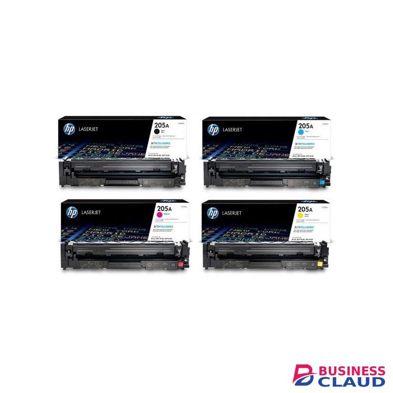 HP Toner 205A ORIGINAL SET B C Y M (CF) Original LaserJet Toner Cartridge