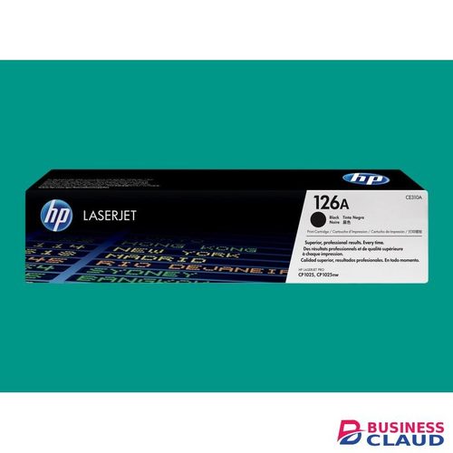 HP 126A Black Original Toner Cartridge, LaserJet Pro MFP M176n, M177fw Compatible, Genuine CF310A Printer Toner