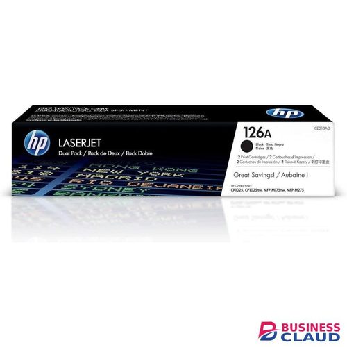 HP 126A Laser Printer Black Toner - Crisp, Clear Printouts, Cost-Effective