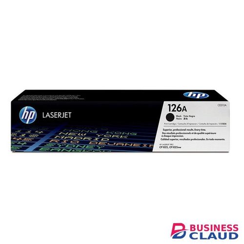HP 126 Black Toner Cartridge for Laser Printers - High Yield, Reliable Performance