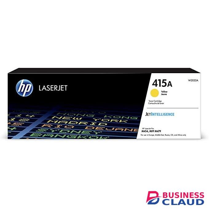 HP Yellow - original -415- LaserJet - toner cartridge (W2032A